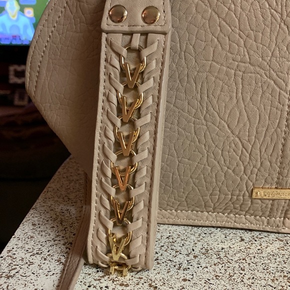 Vince Camuto Tan Leather Wristlet/Shoulder Bag - Picture 5 of 8